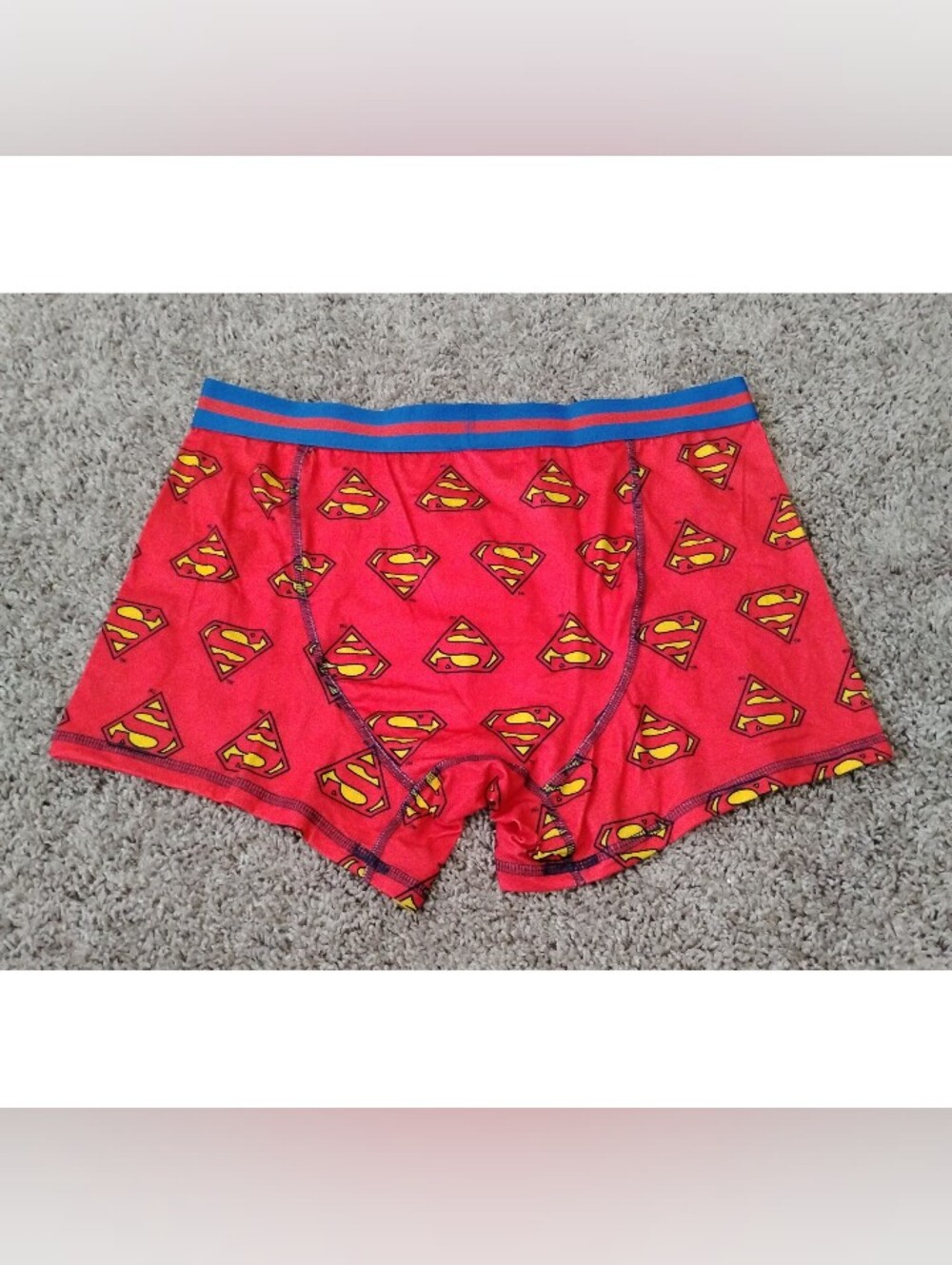 DC Comics Men's Superman All-Over Print Boxer Briefs - Picture 3 of 3